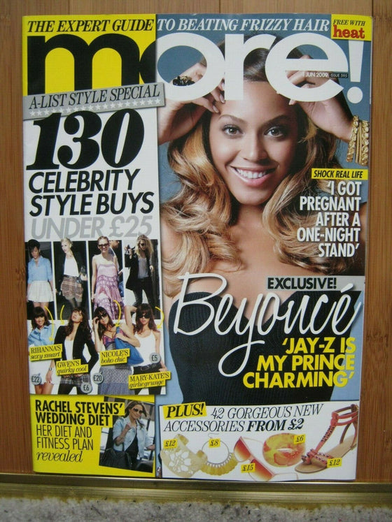 MORE MAGAZINE JUNE 2009 BEYONCE COVER INTERVIEW