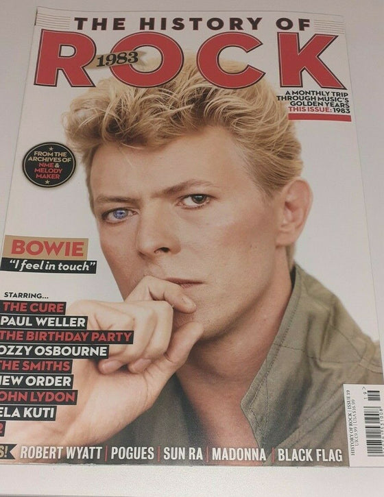 The History Of Rock 1983 Magazine #19 - David Bowie - BRAND NEW