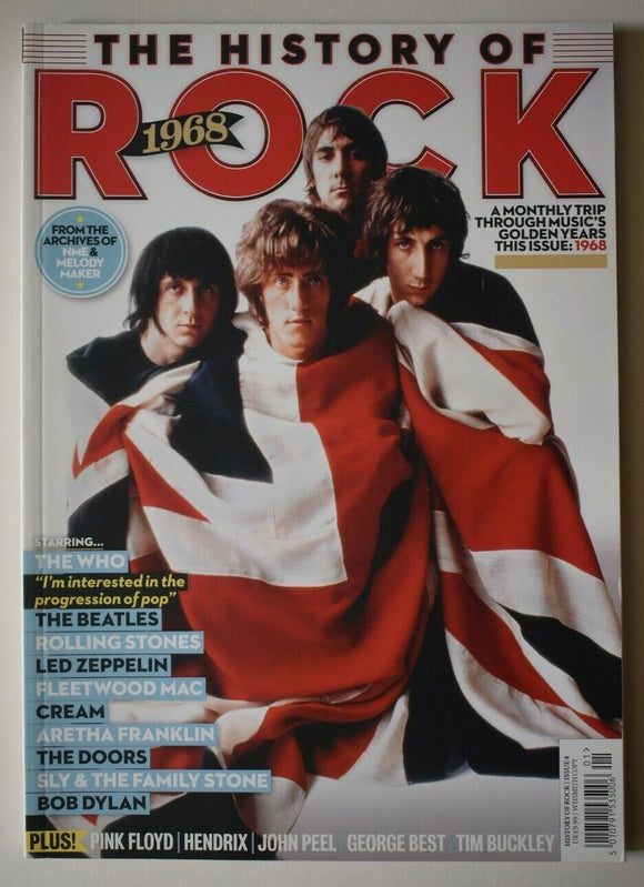 THE HISTORY OF ROCK MAGAZINE 1968 - ISSUE 4 - THE WHO ROGER DALTREY