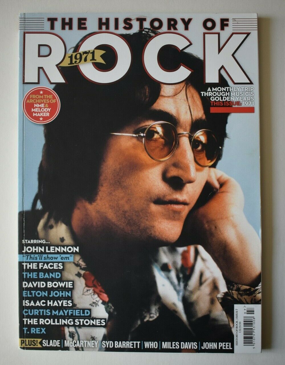 THE HISTORY OF ROCK MAGAZINE 1971 - ISSUE 7 - JOHN LENNON THE BEATLES