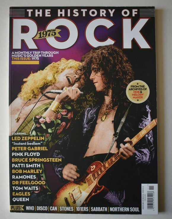 THE HISTORY OF ROCK MAGAZINE 1975 - ISSUE 11 - LED ZEPPELIN
