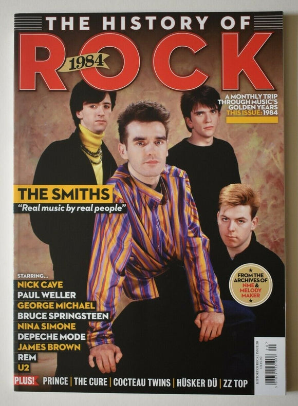 THE HISTORY OF ROCK MAGAZINE 1984 - ISSUE 20 - THE SMITHS MORRISSEY