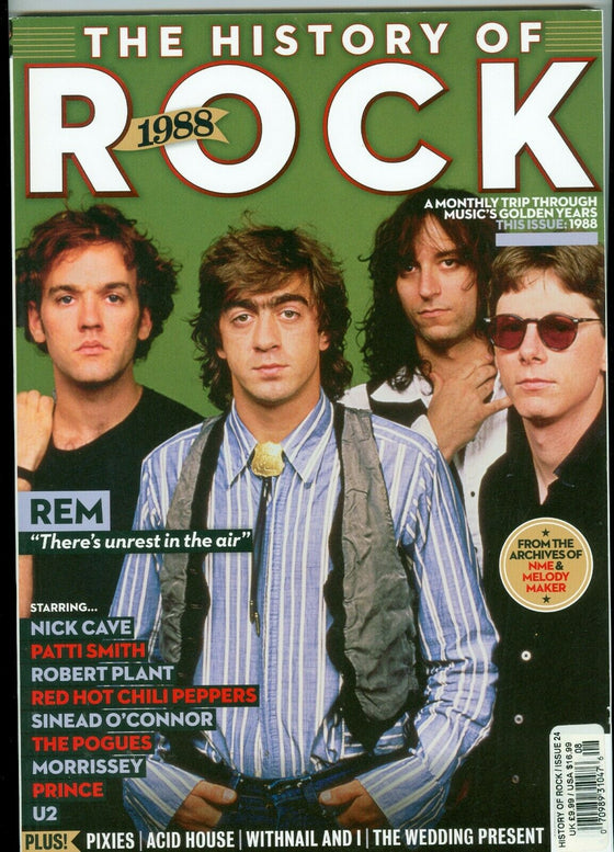 THE HISTORY OF ROCK MAGAZINE 1988 - ISSUE 24 - REM
