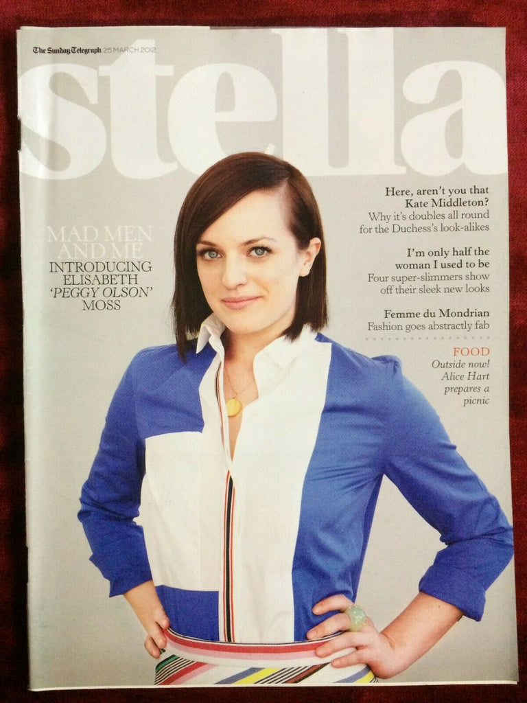 ELISABETH MOSS rare UK STELLA magazine from 2012