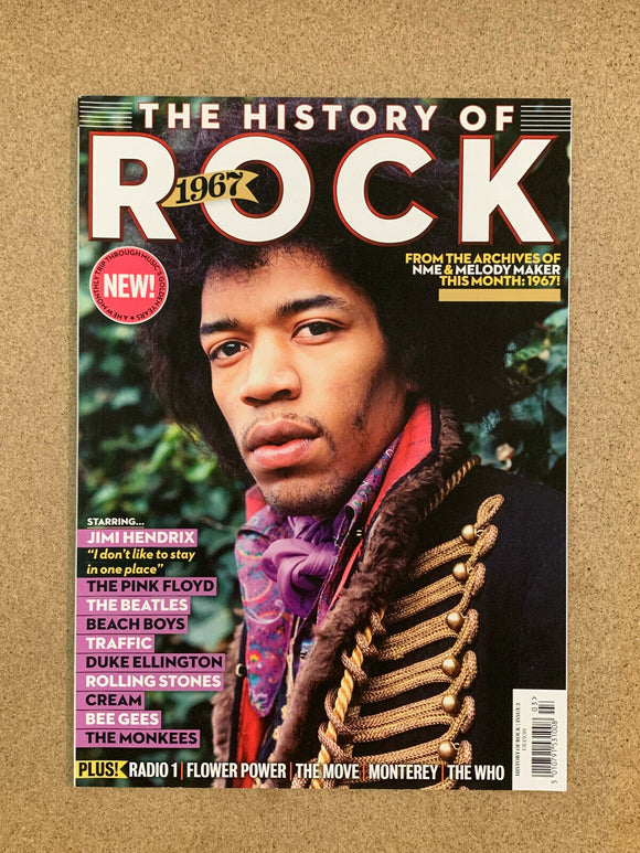 The History Of Rock Magazine 1967: Jimi Hendrix Pink Floyd Bee Gees The Monkees