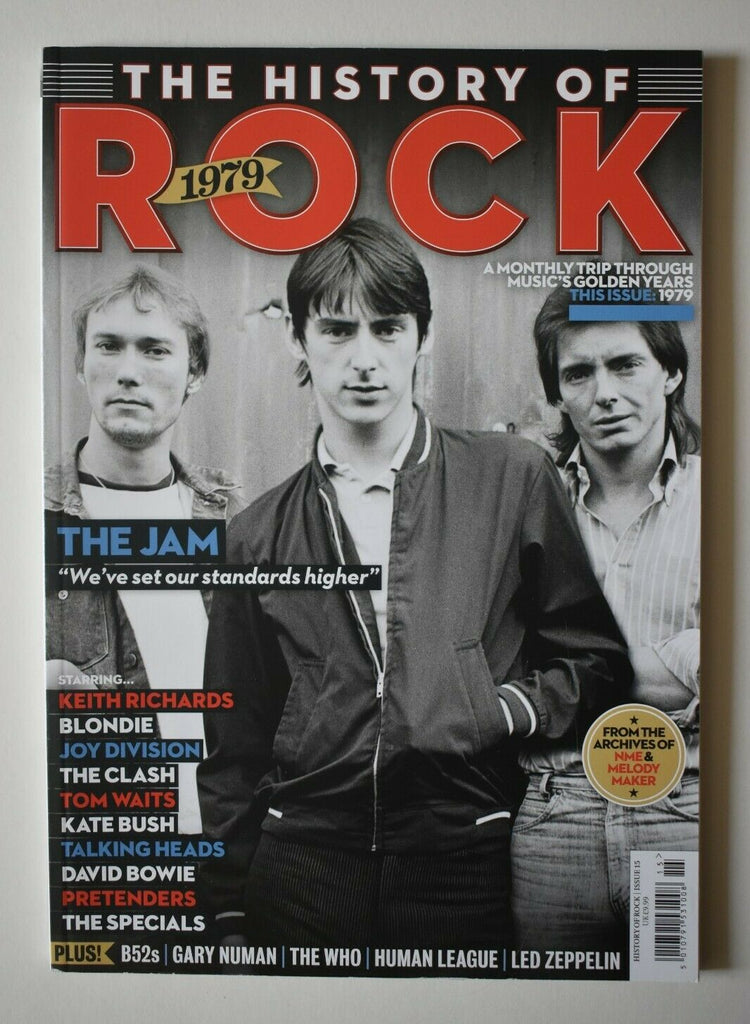 THE HISTORY OF ROCK MAGAZINE 1979 - ISSUE 15 - THE JAM DAVID BOWIE PAUL WELLER