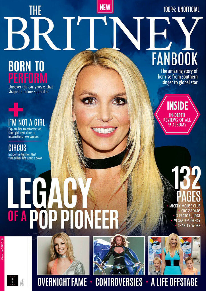 Britney Spears THE BRITNEY FANBOOK 132 pages UK Magazine