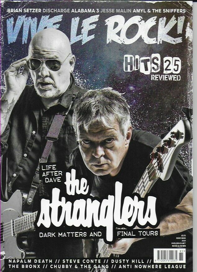 VIVE LE ROCK MAGAZINE -ISSUE 85 The Stranglers