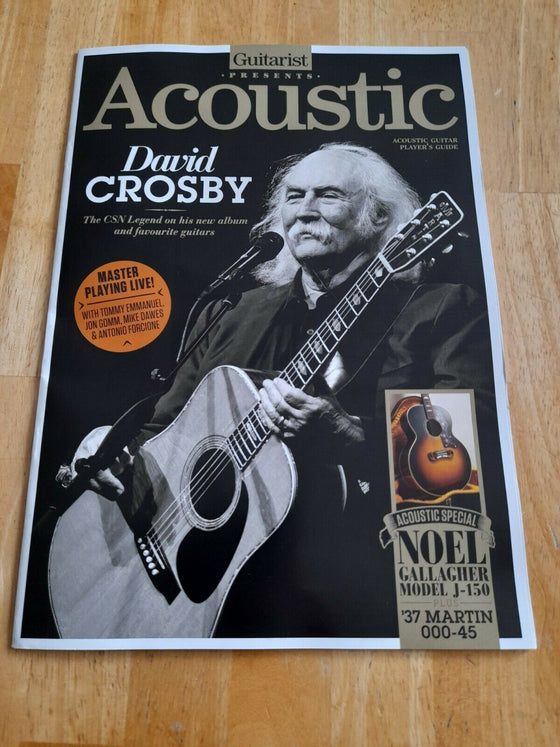 Guitarist Magazine September 2021 David Crosby Cover Interview