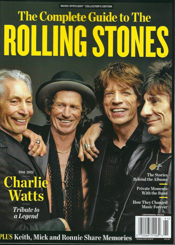 The Complete Guide to the Rolling Stones 2021 Charlie Watts 1941-2021