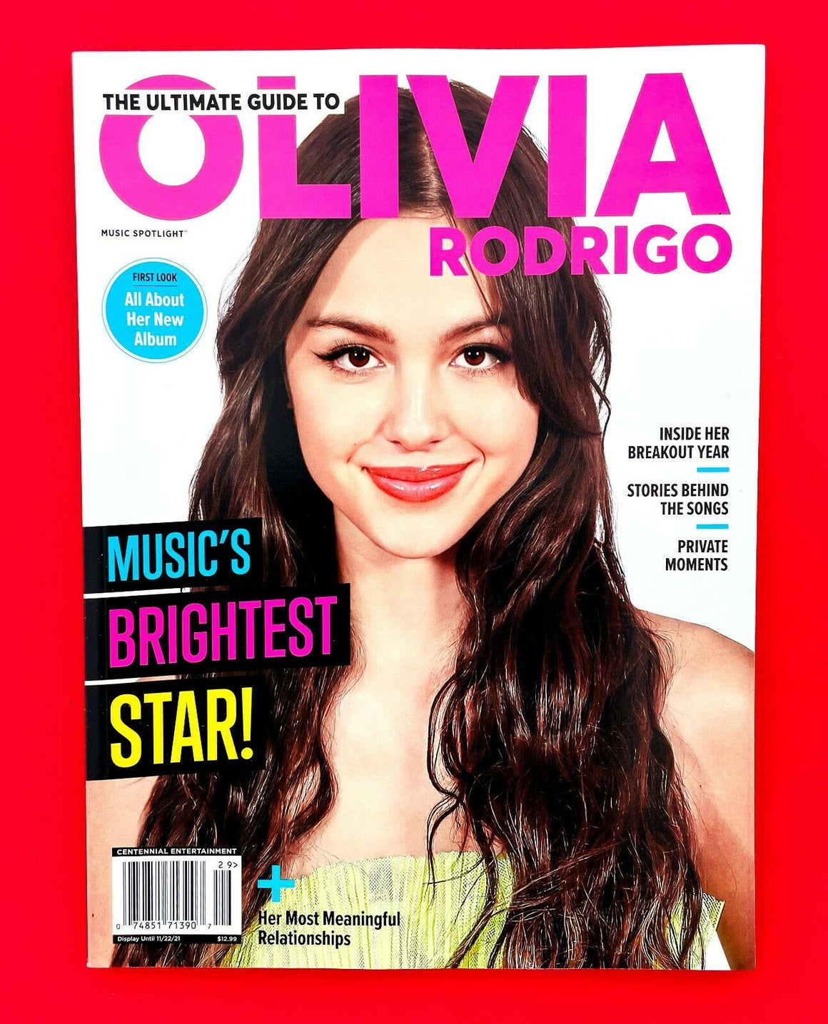 THE ULTIMATE GUIDE TO OLIVIA RODRIGO 2021 CENTENNIAL Magazine Special / NEW