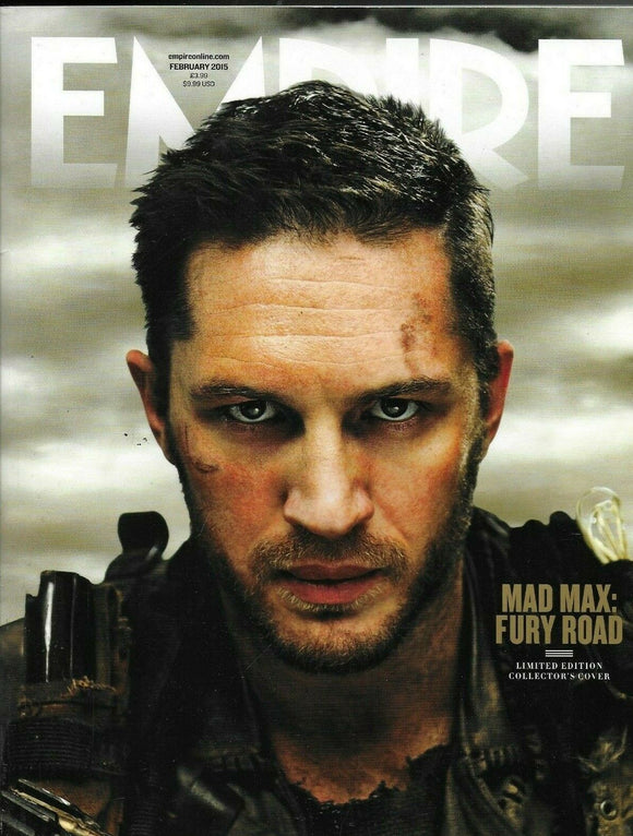 EMPIRE ISSUE 308 - FEBRUARY 2015: TOM HARDY MAD MAX: FURY ROAD - SUBSCRIBER'S COVER