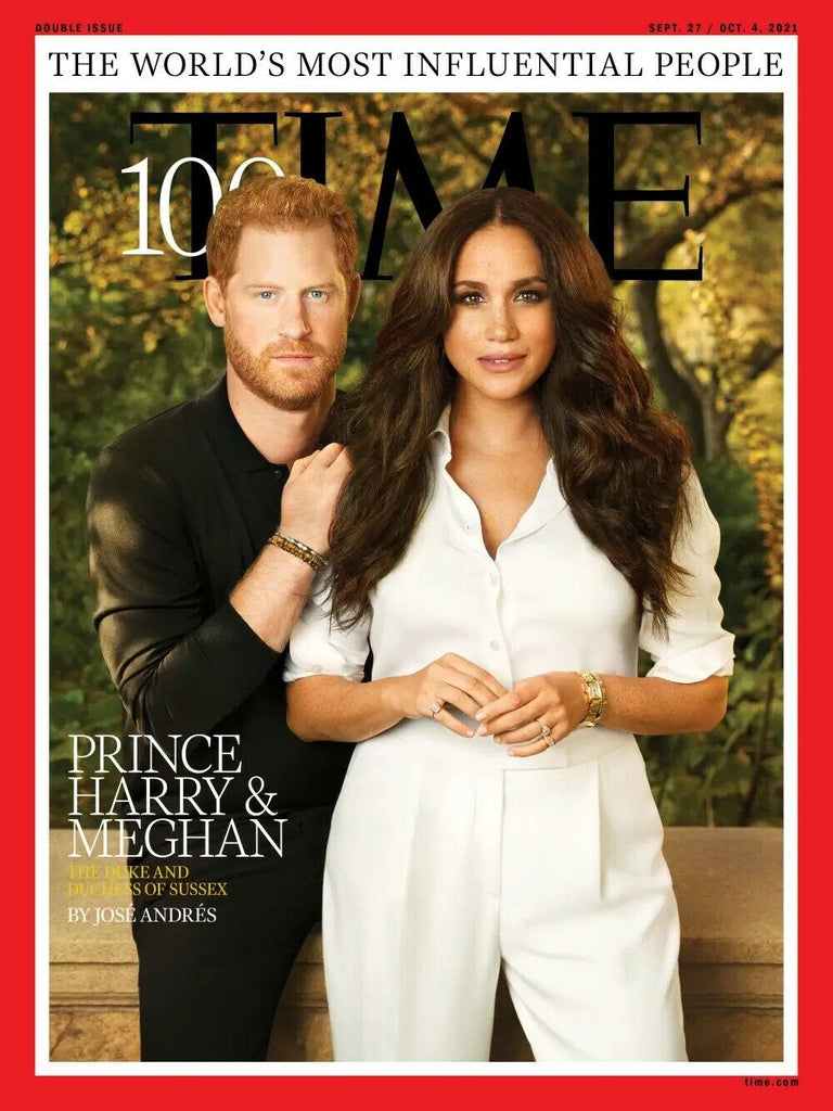 TIME 100-SEP 27-OCT 4, 2021-PRINCE HARRY MEGHAN MARKLE DUCHESS OF SUSSEX
