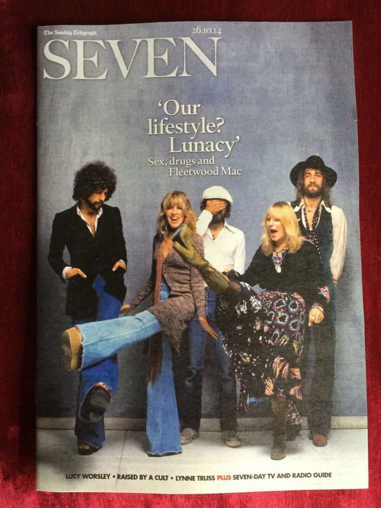 SEVEN magazine 24-October-2014 FLEETWOOD MAC Stevie Nicks Lindsey Buckingham