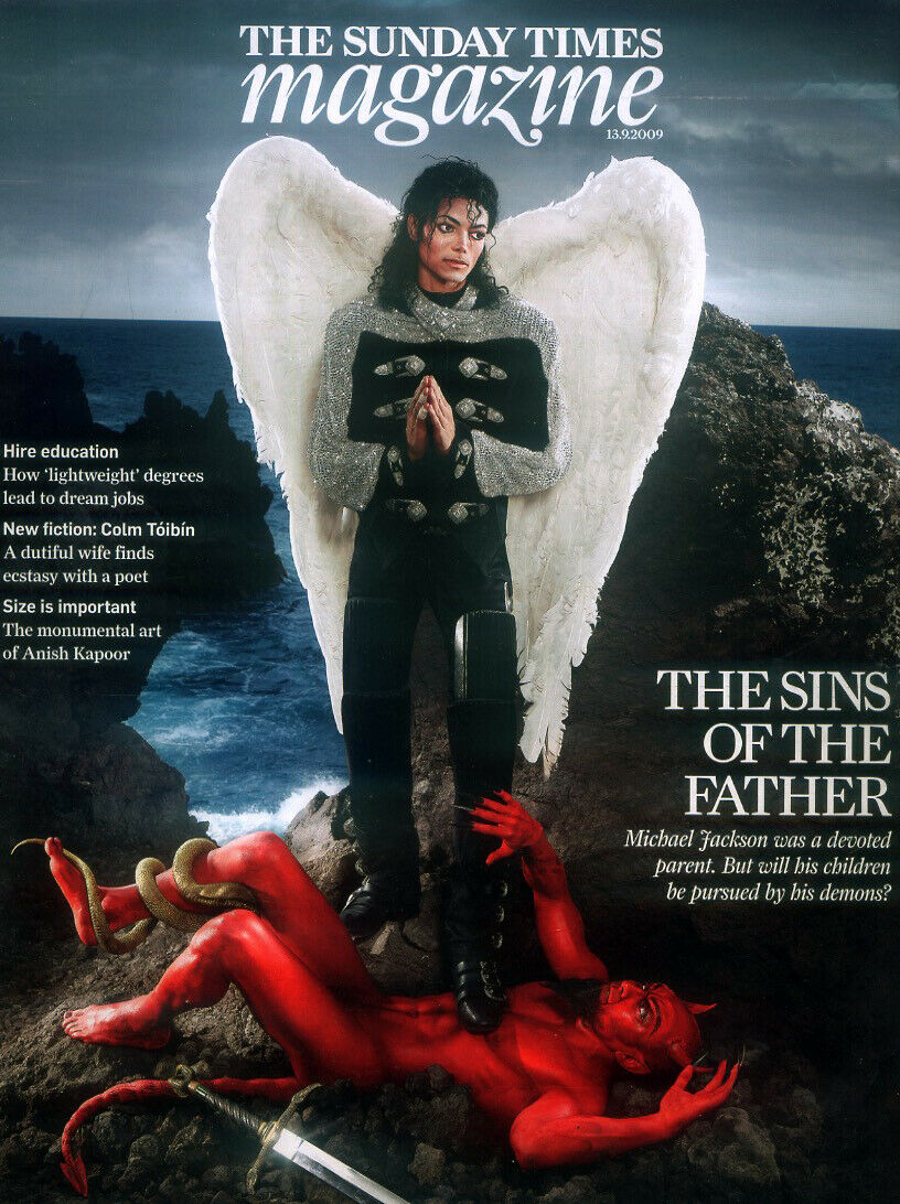 SUNDAY TIMES MAGAZINE 13 SEPT 2009 MICHAEL JACKSON COVER FEATURE