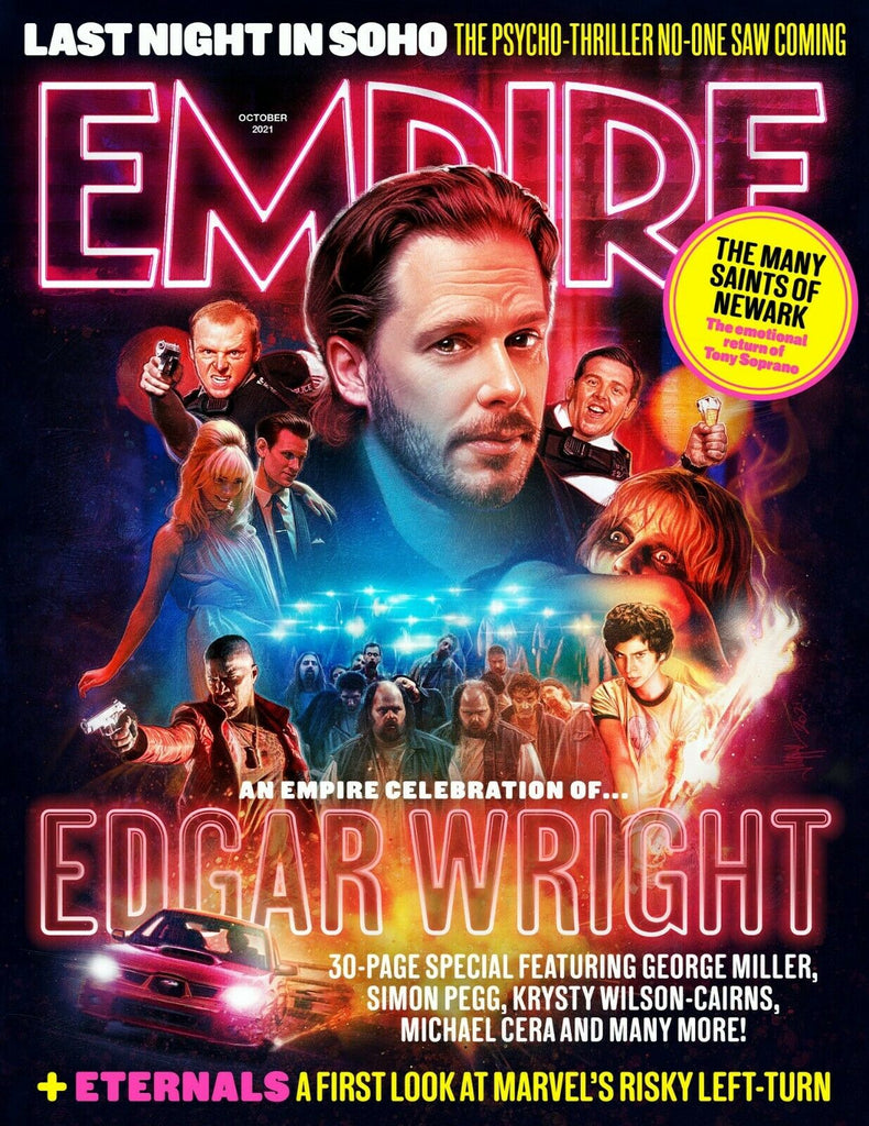 UK Empire Magazine October 2021: EDGAR WRIGHT Simon Pegg LAST NIGHT IN SOHO