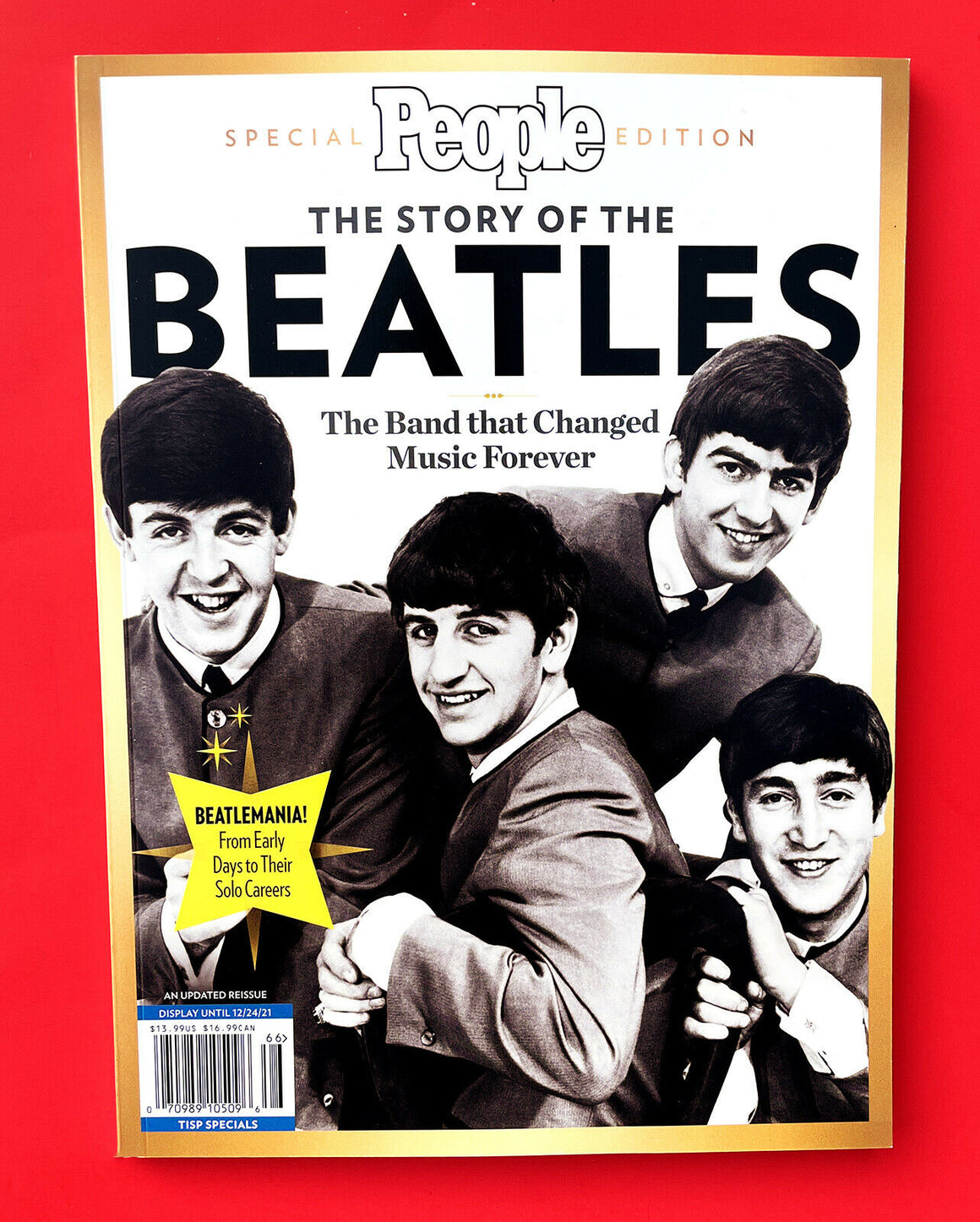 People Special Edition Magazine ~ The Story of the Beatles, 2021 BOOK