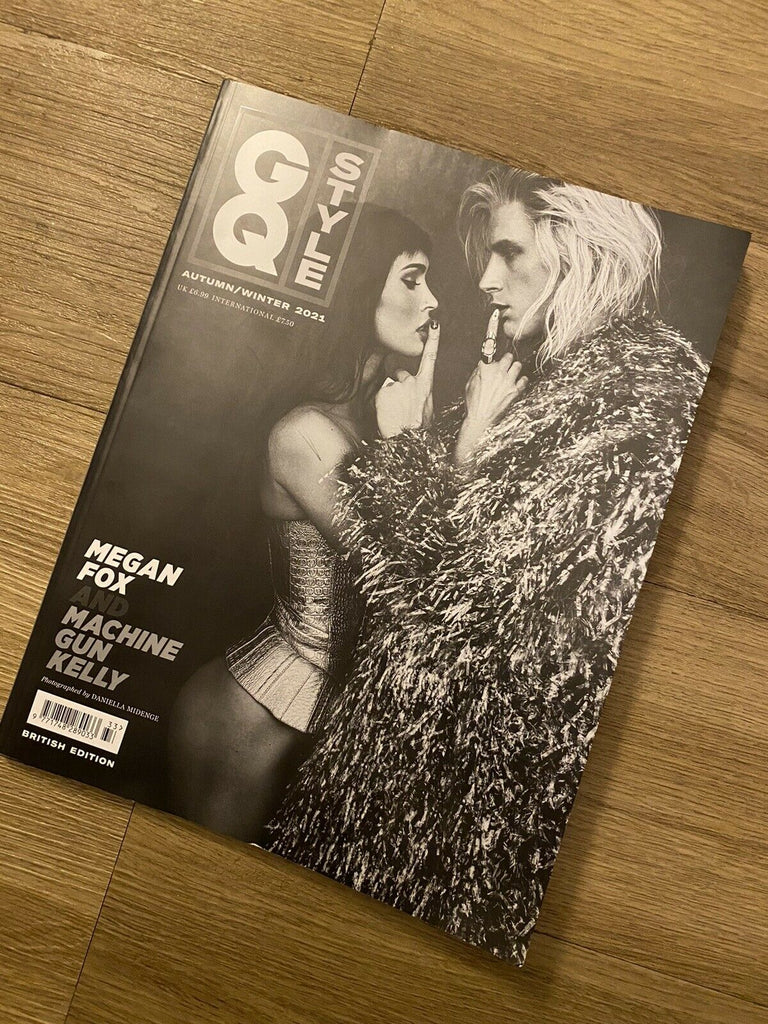 British GQ Style A/W 2021 - Machine Gun Kelly & Megan Fox Cover #1