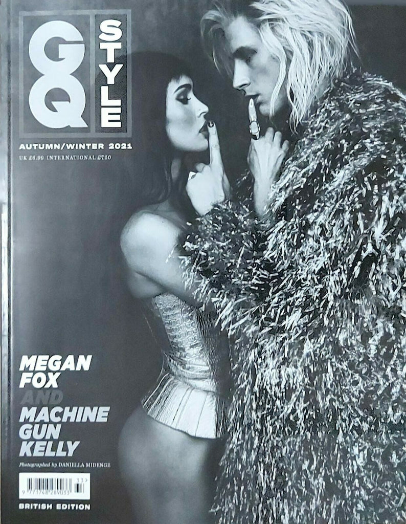 British GQ Style A/W 2021 - Machine Gun Kelly & Megan Fox Cover #1