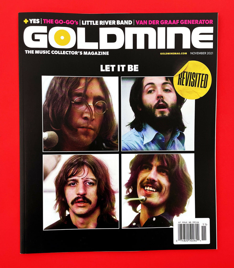THE BEATLES - PAUL McCARTNEY GOLDMINE MAGAZINE - NOVEMBER 2021 - BRAND NEW