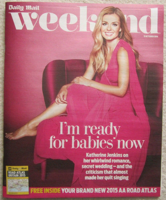 Katherine Jenkins - Daily Mail Weekend magazine – 11 October 2014