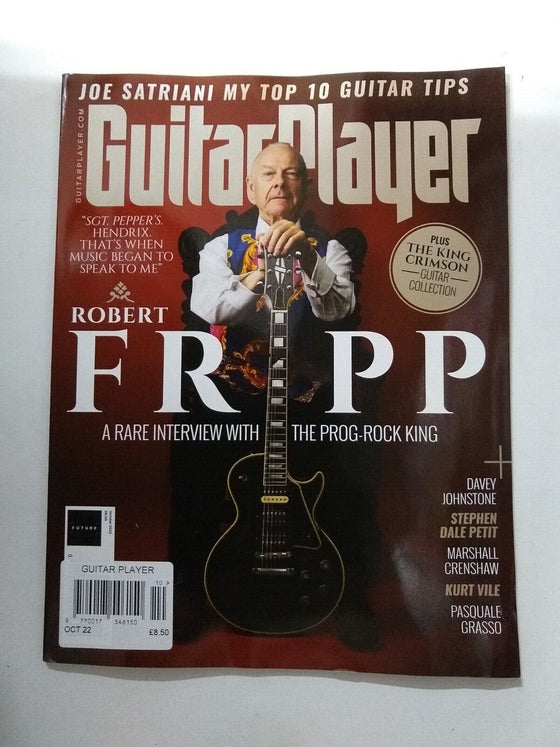 Guitar Player Magazine October 2022 ~ Robert Fripp King Crimson