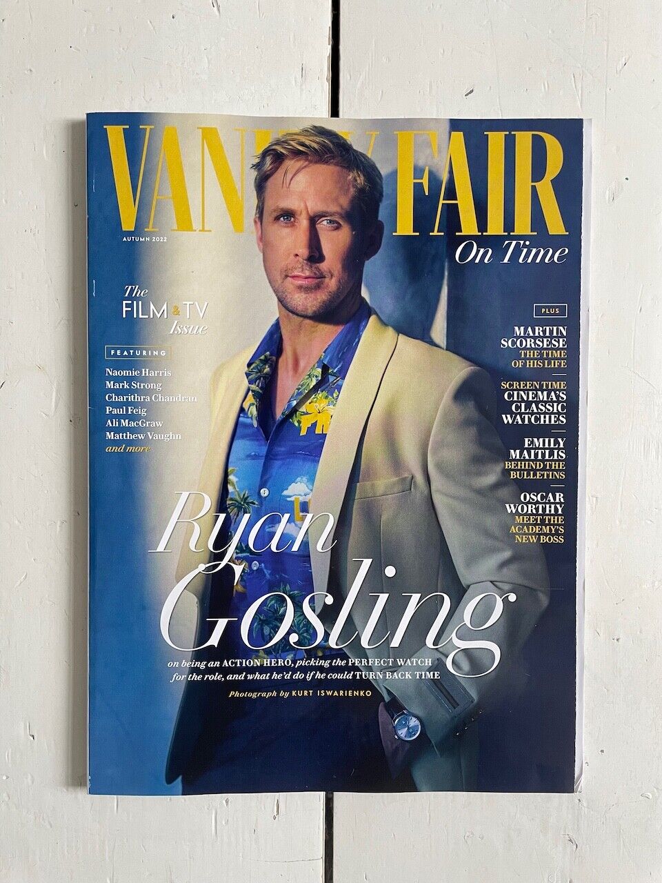 VANITY FAIR ON TIME Autumn 2022 UK Magazine - Ryan Gosling Joe Alwyn