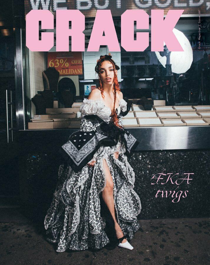 FKA TWIGS Photo Cover interview UK CRACK MAGAZINE December 2019