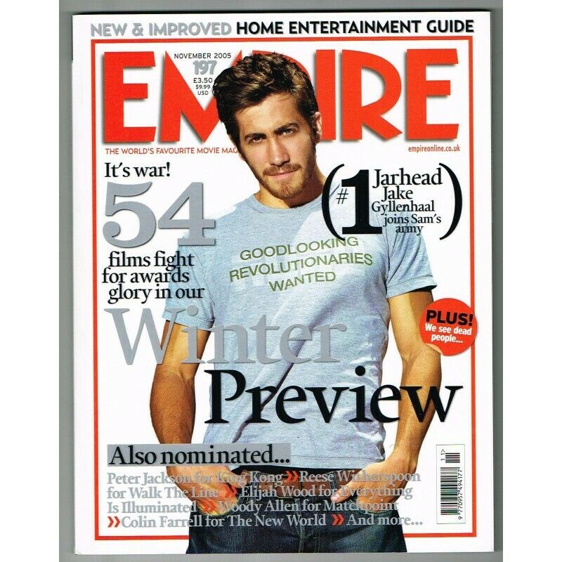 Empire Magazine No.197 November 2005 Jarhead Jake Gyllenhaal