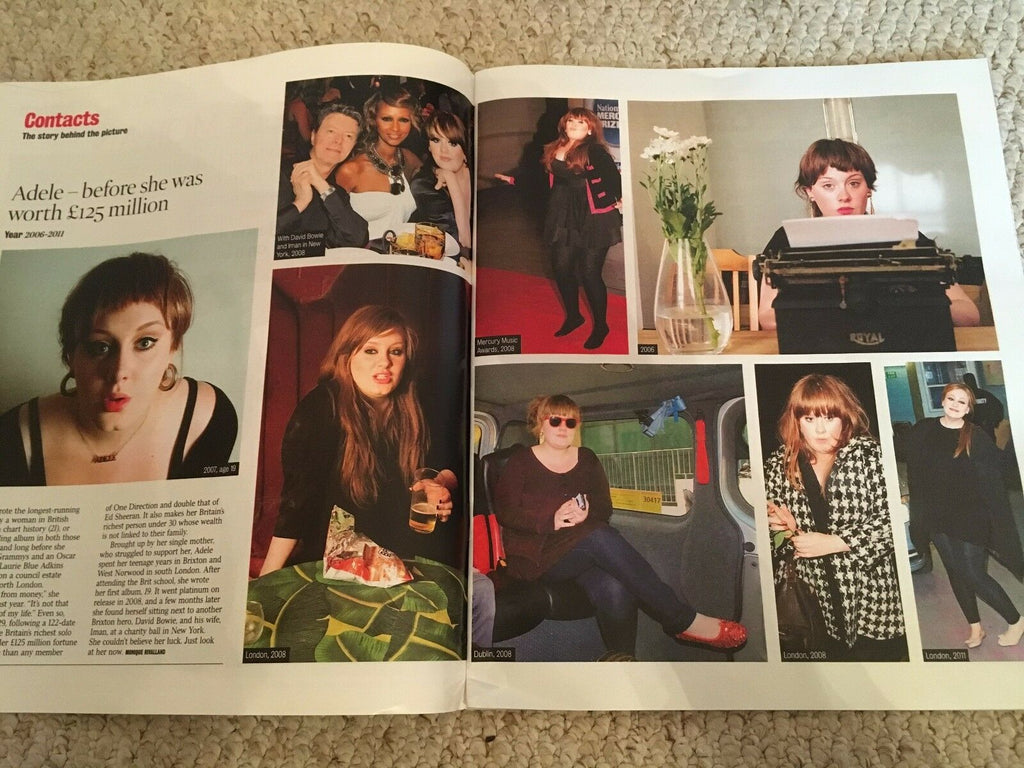 TIMES MAGAZINE 13/05/2017 ADELE Bassem Youssef Maro Itoje