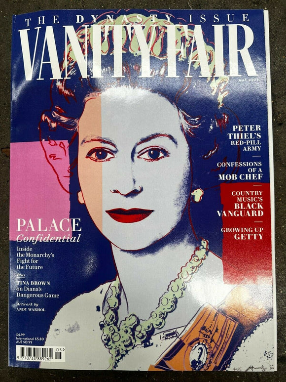 Vanity Fair Magazine May 2022 The Queen Elizabeth II Cover Story