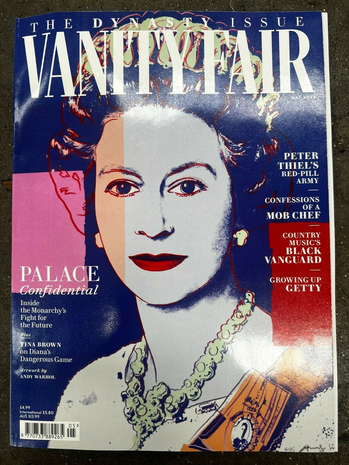 Vanity Fair Magazine May 2022 The Queen Elizabeth II Cover Story