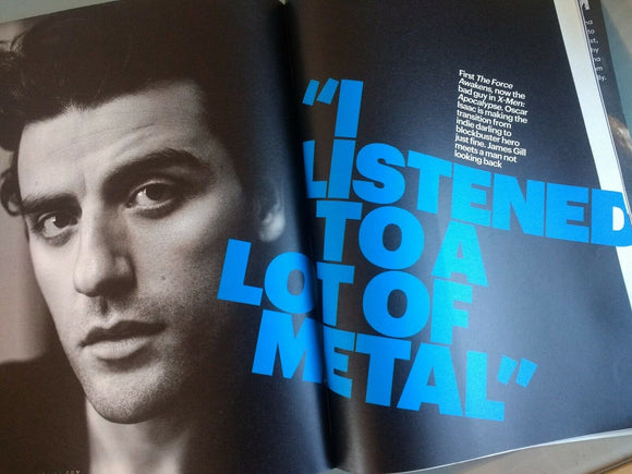 SHORTLIST Mag 05/2016 OSCAR ISAAC Cover & Interview