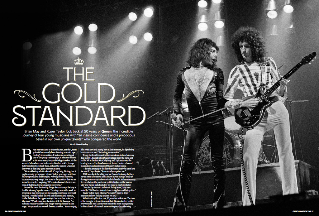 Classic Rock Magazine March 2021: QUEEN Freddie Mercury Brian May Exclusive