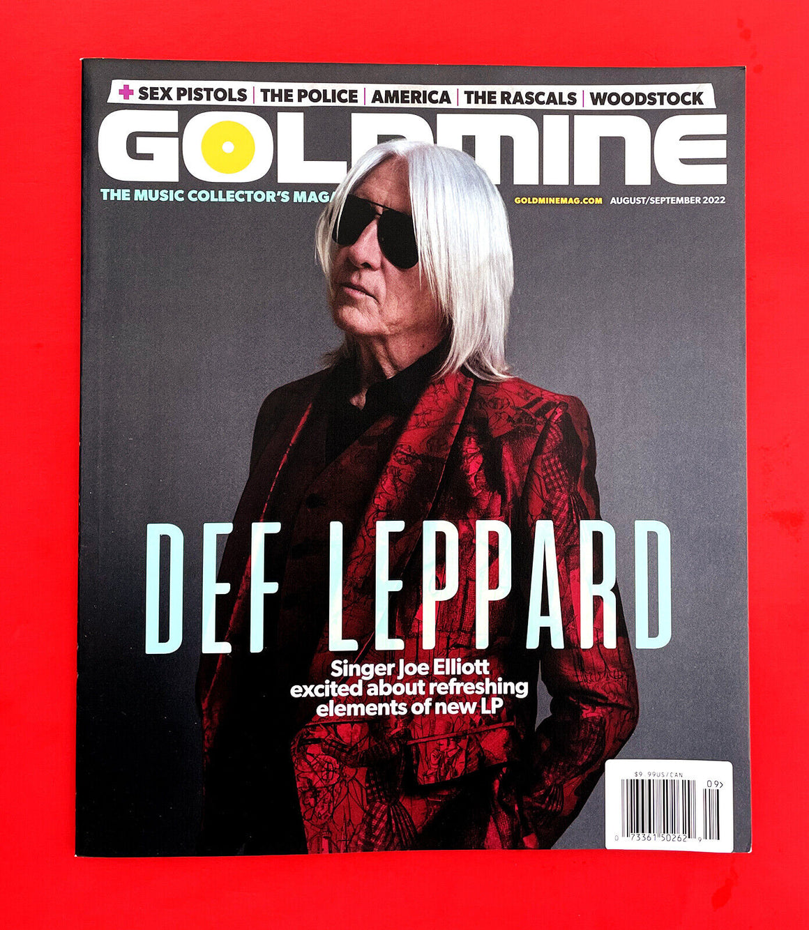 Goldmine Magazine AUGUST SEPTEMBER 2022 - DEF LEPPARD (US Customers only)