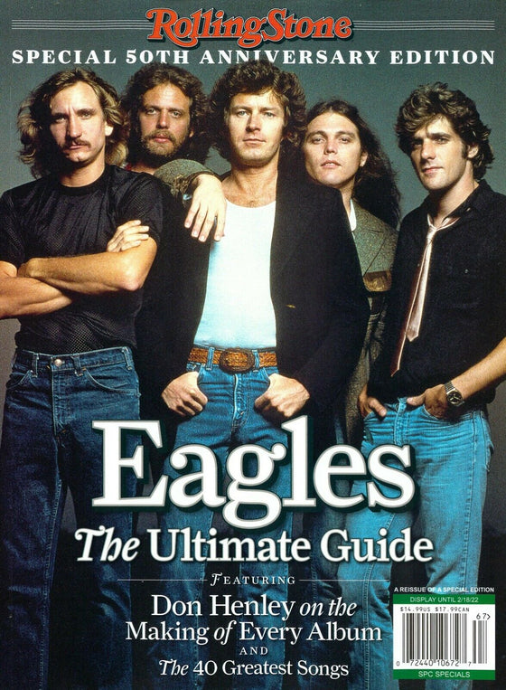 ROLLING STONE MAGAZINE - SPECIAL 50TH ANNIVERSARY EDITION 2021 - THE EAGLES