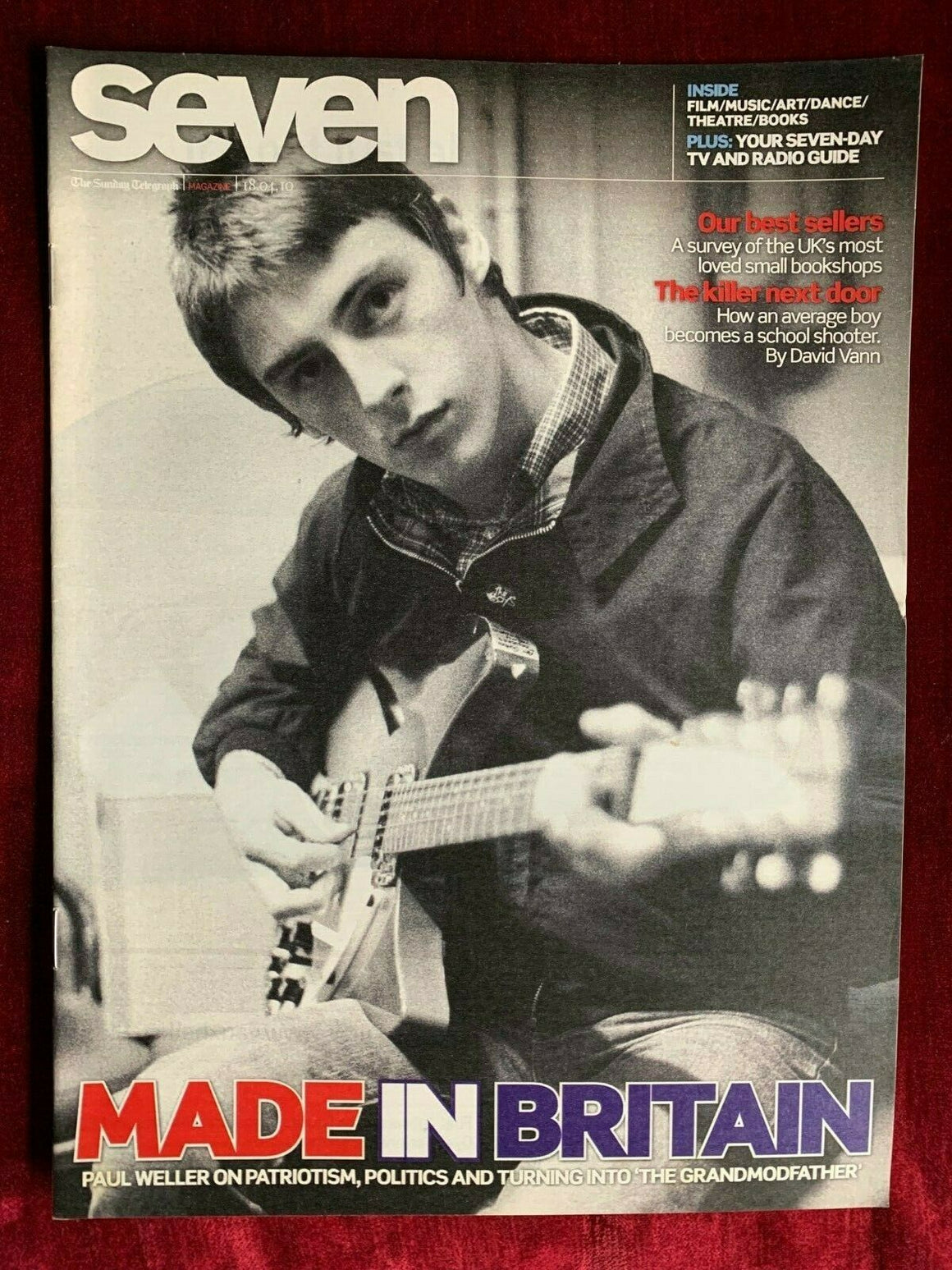 Seven magazine - Paul Weller cover (18 April 2010)