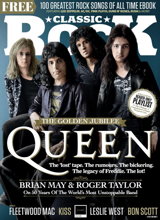 Classic Rock Magazine March 2021: QUEEN Freddie Mercury Brian May Exclusive
