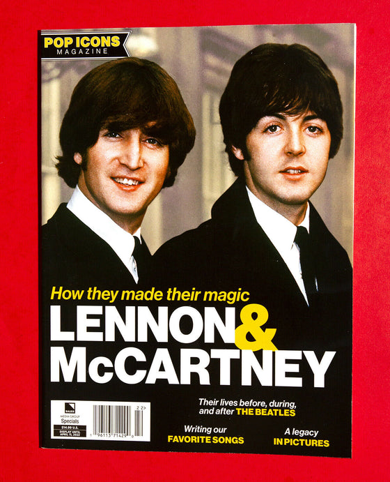 John LENNON & Paul McCARTNEY The BEATLES Pop Icons Special Edition BOOK 2022