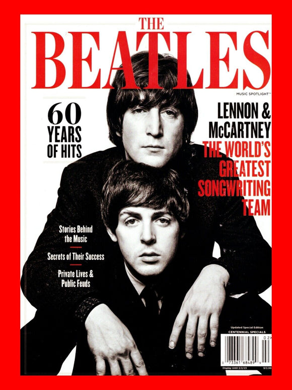 The BEATLES 60 Years Of Hits MUSIC SPOTLIGHT Magazine Special Edition PAUL McCartney