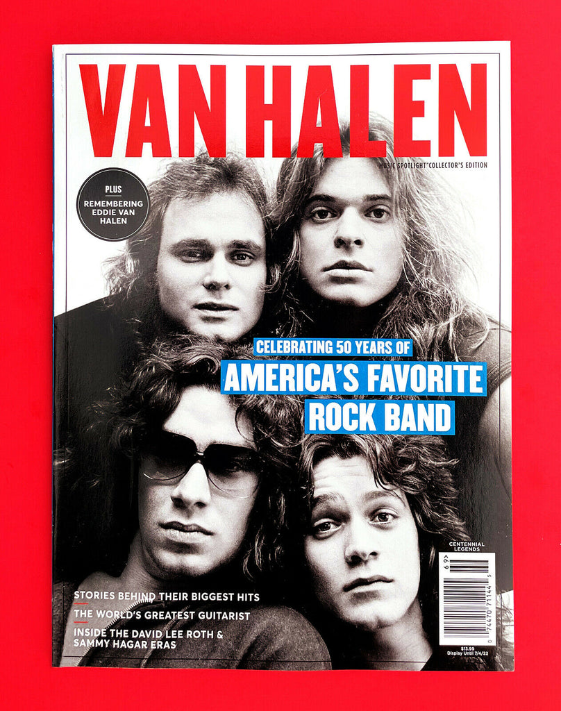 VAN HALEN - Celebrating 50 Years of America's Favorite Rock Band 2022 Magazine