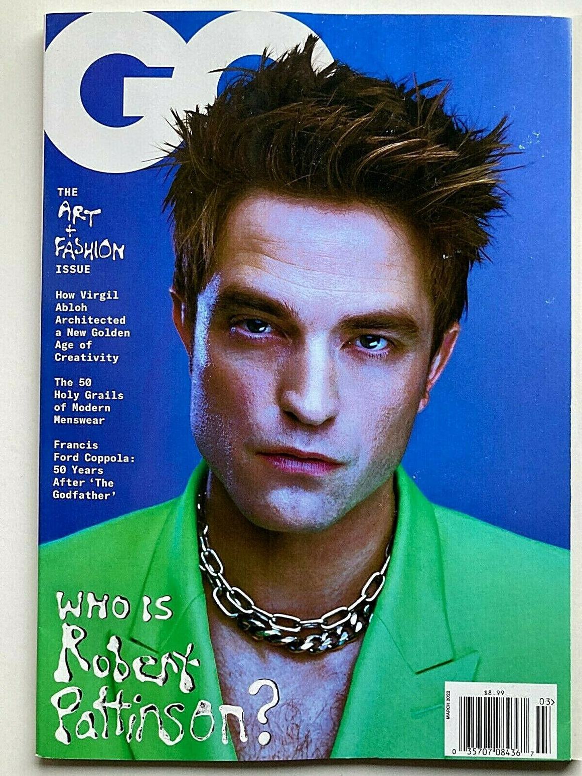 US GQ March 2022 Robert Pattinson The Batman Cover #1