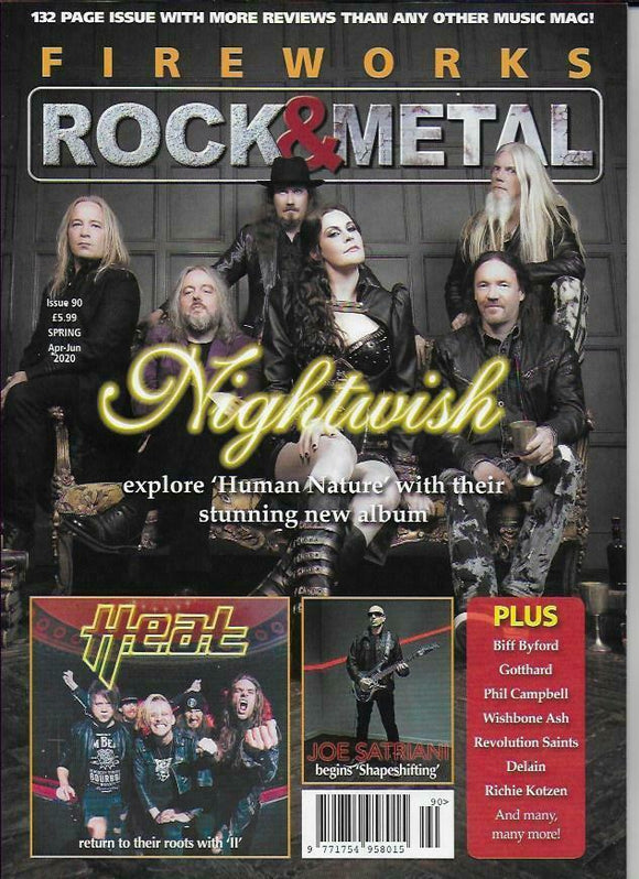 Fireworks Magazine Issue 90: Nightwish Human Nature Special