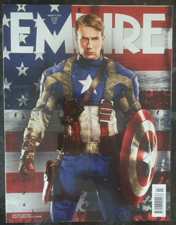Empire Magazine March 2011 CHRIS EVANS Jake Gyllenhaal