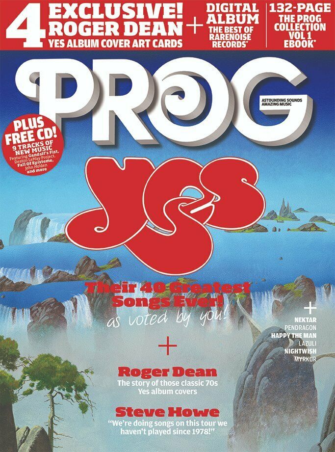UK PROG Magazine March 2020: YES Steve Howe ROGER DEAN