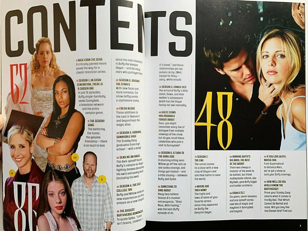 BUFFY THE VAMPIRE SLAYER - 25th ANNIVERSARY SPECIAL MAGAZINE - 2022 BRAND NEW