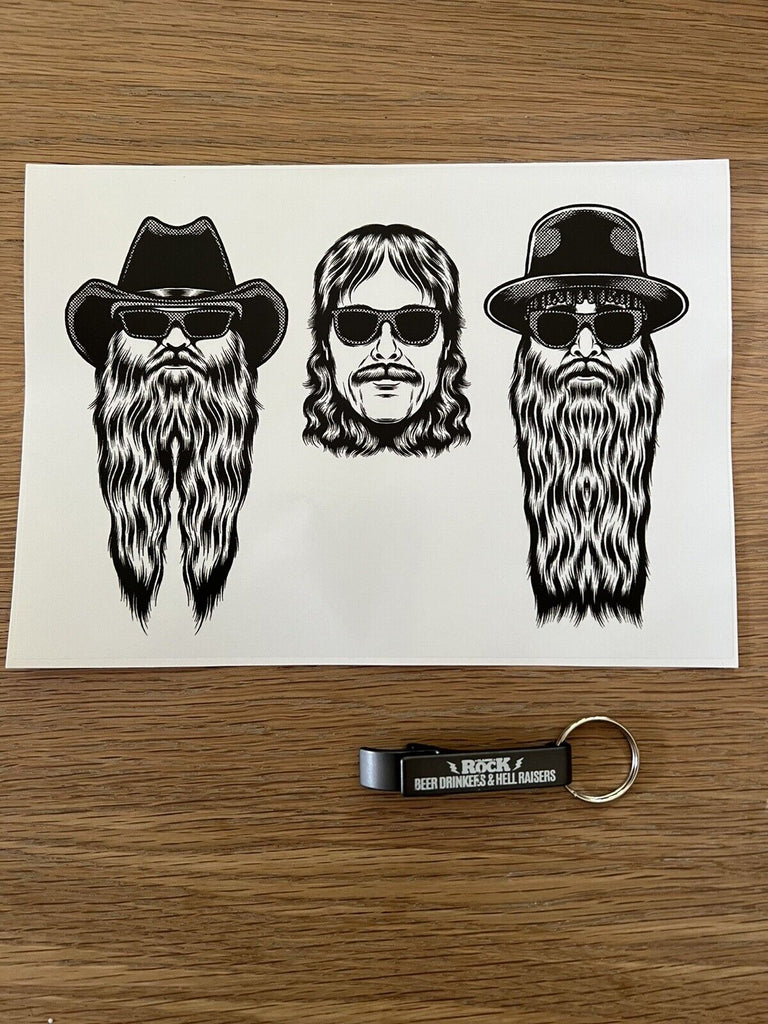 Classic Rock Magazine Issue 304 August 2022 - ZZ TOP - Dusty Hill - Kate Bush & Gifts