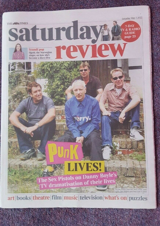 The Sex Pistols - Times Saturday Review – 7 May 2022