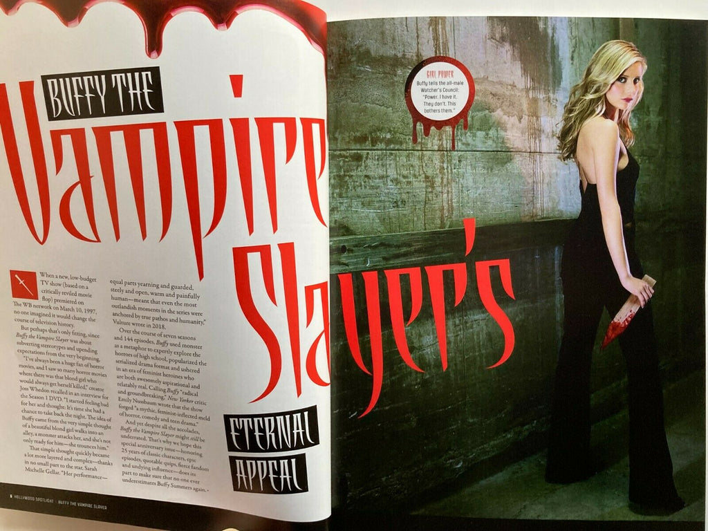 BUFFY THE VAMPIRE SLAYER - 25th ANNIVERSARY SPECIAL MAGAZINE - 2022 BRAND NEW