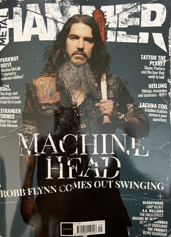 Metal Hammer Magazine - September 2022 #365 Machine Head Rob Flynn